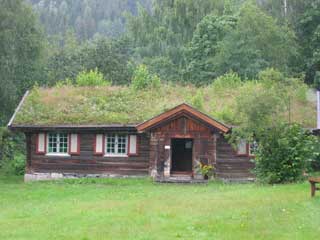 House at Folk Museun in Veggli, Norway